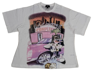 Triple 7s Complex Tee White