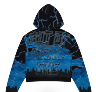 Godspeed Voltage Zip Up Hoodie Blue