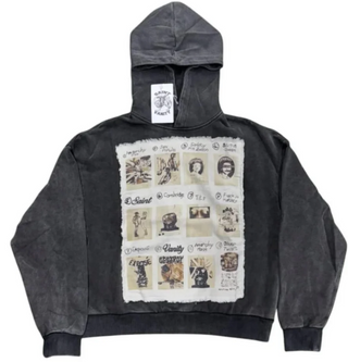 Saint Vanity Vain Life Hoodie Charcoal