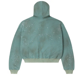 Vale Forever Bank Zip Up Hoodie Green