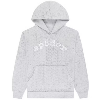 Sp5der VVS Hoodie Heather Grey