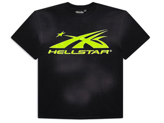 Hellstar Sport Logo Gel Tee Light Green
