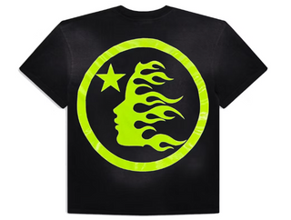 Hellstar Sport Logo Gel Tee Light Green