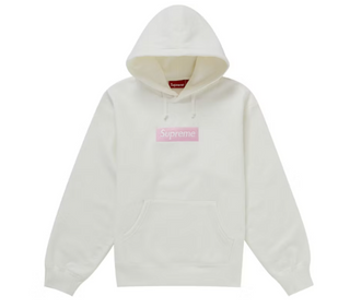 Supreme Box Logo Hooded Sweatshirt (FW25) White