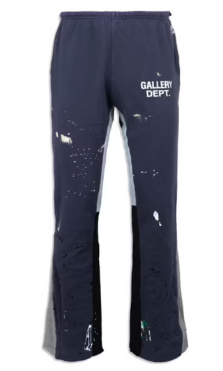 Gallery Dept. Painted Flare Sweat Pants Navy