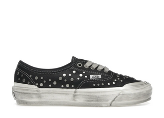 Vans Premium Authentic	Nocturnal Black Studded Leather