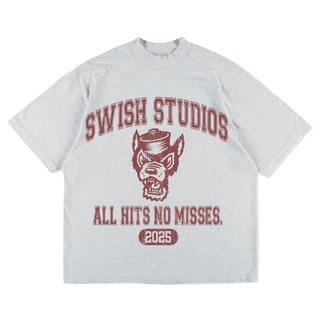 Swish Studios College Tee Ash
