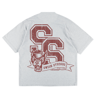Swish Studios College Tee Ash