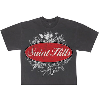 Saint Hills Heavens Gates Tee Vintage Black