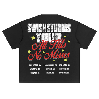 Swish Studios Tour Tee Black