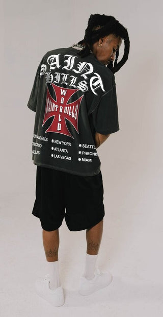 Saint Hills Tour 2.0 Tee Vintage Black