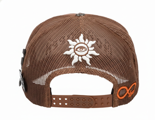 Godspeed Forever Trucker Hat Brown
