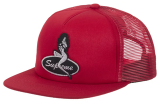 Supreme Pinup Mesh Back 5-Panel Red