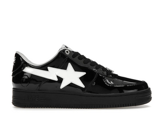 A Bathing Ape Bape Sta #2 Black Patent