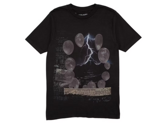 Cactus Jack by Travis Scott Utopia Echoes Circus Maximus Tee Black