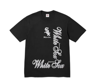 Supreme MLB Teams Sox Tee Black