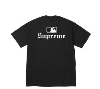 Supreme MLB Teams Sox Tee Black