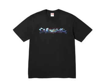 Supreme Tag Tee Black