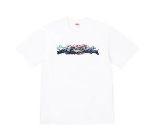 Supreme Tag Tee White