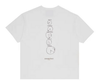 Travis Scott CJ X Audemars Piguet Time Zones Tee White