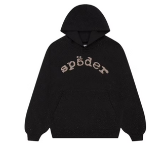 Sp5der VVS Hoodie Black