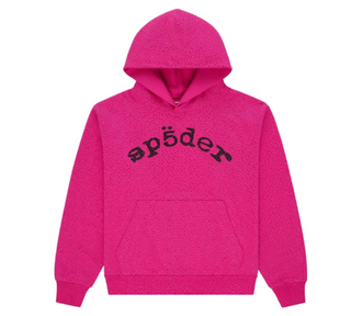 Sp5der VVS Hoodie Pink