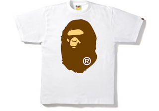 Bape Big Ape Head Tee White