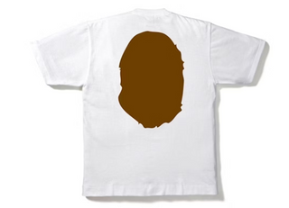Bape Big Ape Head Tee White