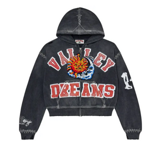 Vale Forever Sunny Zip Up Hoodie Black