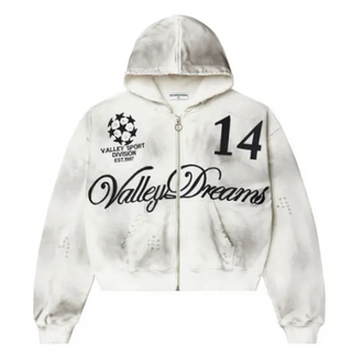 Vale Forever Oreo 14 Zip Up Hoodie Dest/Smoke