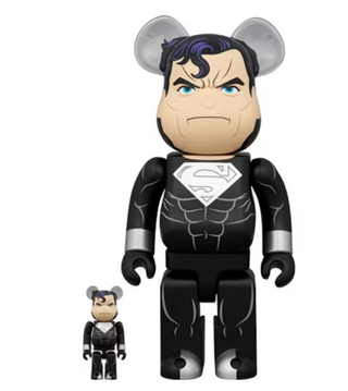 Bearbrick Superman (The Return of Superman Ver.) 400% & 100% Set