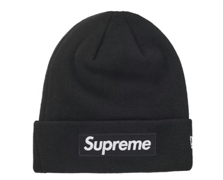 Supreme New Era Box Logo Beanie (FW25) Black