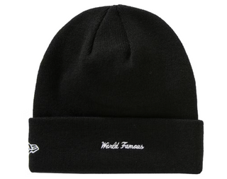 Supreme New Era Cross Box Logo Beanie Black