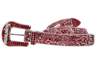 Supreme b.b. Simon Bandana Belt Red