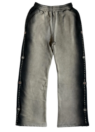 Brainwashed Sun Flower Pants Grey