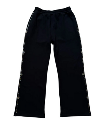 Brainwashed Sun Flower Pants Black