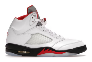 AJ5 Fire Red Silver Tounge