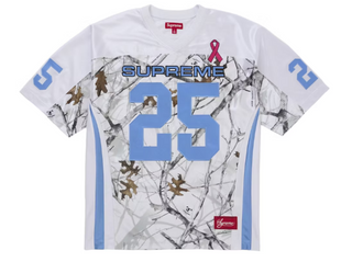 Supreme Breast Cancer Awareness Football Jersey White