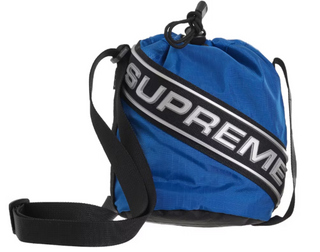 Supreme Small Cinch Pouch Blue