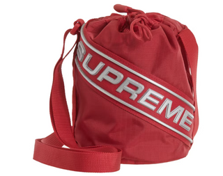 Supreme Small Cinch Pouch Red