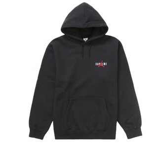 Supreme Jordan Hooded Sweatshirt (FW24) Black