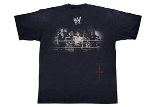 Travis Scott Wrestling Is Real T-shirt Black