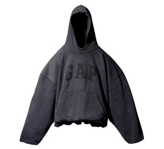 Yeezy Gap Engineered By Balenciaga Dove Hoodie Washed Black