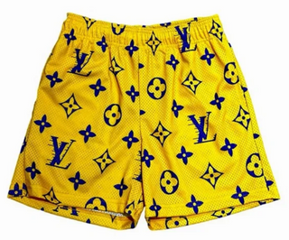 Bravest Studios LV Shorts Yellow/Purple