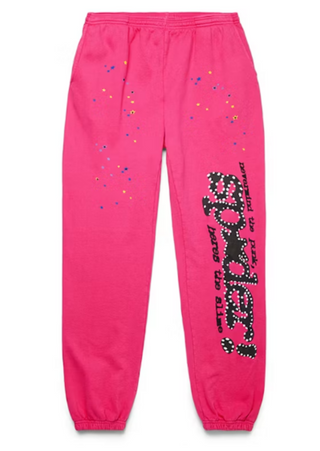 Sp5der P*NK V2 Sweatpant Pink