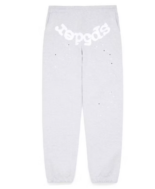 Sp5der OG Web Sweatpants Heather Grey