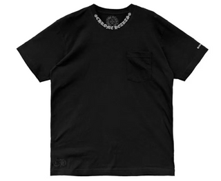 Chrome Hearts Short Sleeve Pocket Crew Tee Black