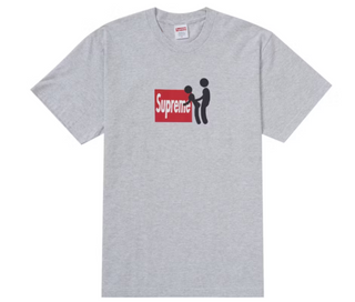 Supreme Stick Tee Ash Grey