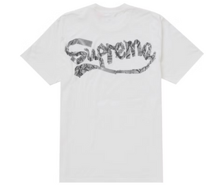 Supreme Tape Tee White