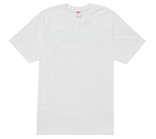 Supreme Tape Tee White